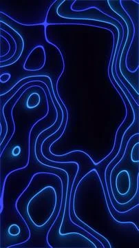 3D Topographic map background concept. Technology background - vertical 스톡 일러스트