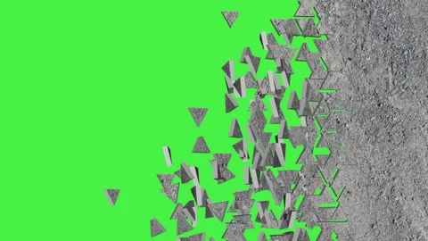 3d Transition Effect Video stock 221694916