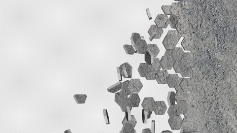 3d Transition Effect Video stock 221695007