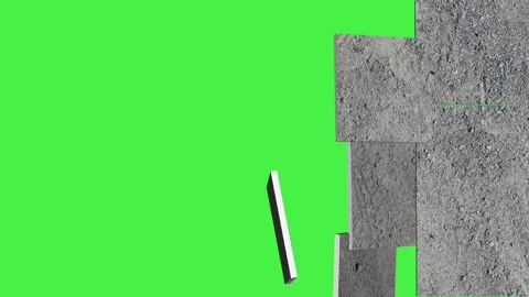 3d Transition Effect Video stock 221695027