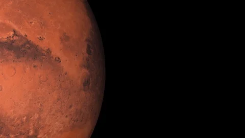 3D transition masks of Mars, The Red Planet Stock Footage 116330184
