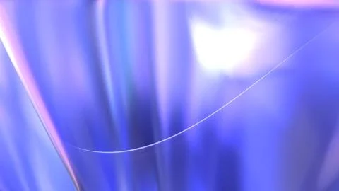 3D translucent abstract wave wallpaper background. Shiny curved organic sha.. Stock Illustration