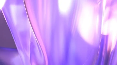 3D translucent abstract wave wallpaper background. Shiny curved organic sha.. Stock Illustration