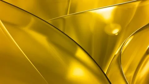 3D translucent abstract wave wallpaper background. Shiny curved organic sha.. Stock Illustration