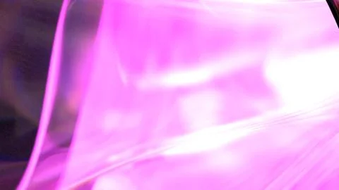 3D translucent abstract wave wallpaper background. Shiny curved flower shape Stock-Illustration