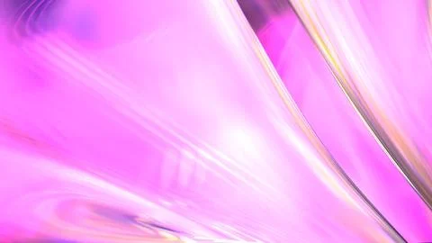 3D translucent abstract wave wallpaper background. Shiny curved flower shape Stock Illustration