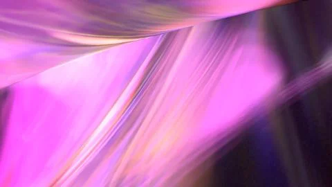 3D translucent abstract wave wallpaper background. Shiny curved flower shape Stock Illustration