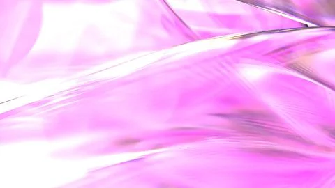 3D translucent abstract wave wallpaper background. Shiny curved flower shape Stock Illustration