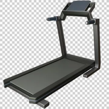 3d Treadmill isolated object Ilustração Stock