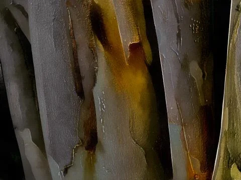 3d tree bark Stock Illustration