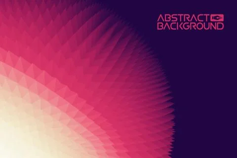 3D triangle Background. Purple Gradient Abstract Vector Illustration.Computer Stock Illustration