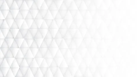 3D Triangles High Technology Minimalist White Abstract Background Stock Illustration
