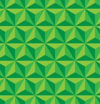 3D triangular, or tetrahedron, pyramids. Seamless vector pattern background. イラスト素材