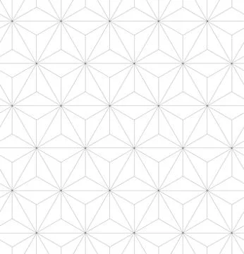 3D triangular, or tetrahedron, pyramids. Seamless vector pattern background. Stock Illustration