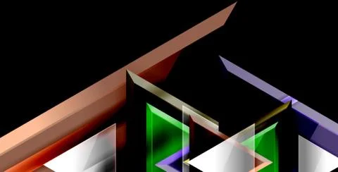 3d triangular vector minimal abstract background design, abstract poster 스톡 일러스트