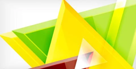 3d triangular vector minimal abstract background design, abstract poster イラスト素材