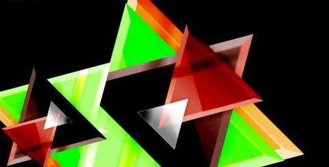 3d triangular vector minimal abstract background design, abstract poster 스톡 일러스트