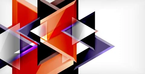 3d triangular vector minimal abstract background design, abstract poster 스톡 일러스트