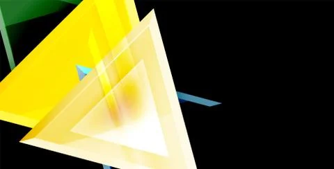 3d triangular vector minimal abstract background design, abstract poster 스톡 일러스트