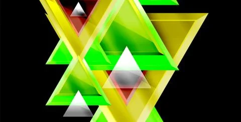 3d triangular vector minimal abstract background design, abstract poster 스톡 일러스트