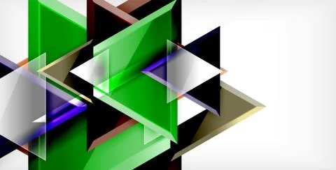 3d triangular vector minimal abstract background design, abstract poster 스톡 일러스트