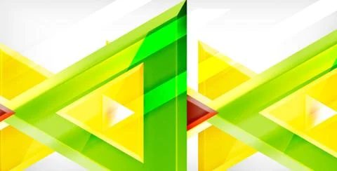 3d triangular vector minimal abstract background design, abstract poster イラスト素材