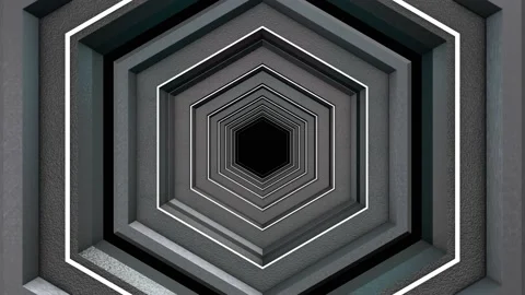 3D Tunnel 01 Video stock 169876906
