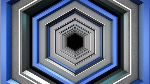 3D Tunnel 03 Stock Footage 169876909
