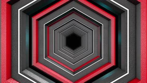 3D Tunnel 05 Video stock 169876904