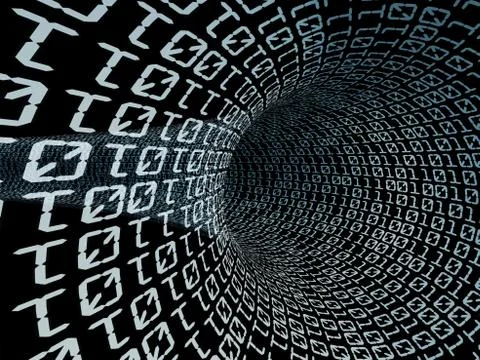 3d tunnel 스톡 일러스트