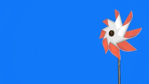 3D turntable on blue background Stock Footage 103020933