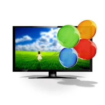 3d tv Stock Photos