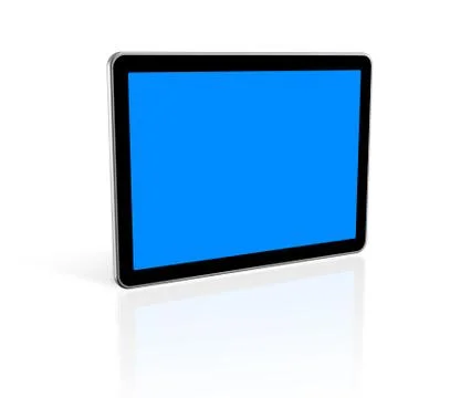 3d tv screen Stock Illustration