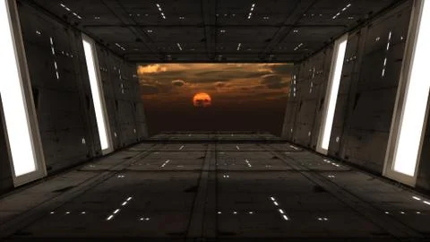 3d UFO Stock Illustration