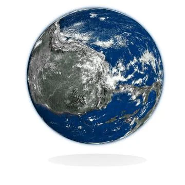 3d unknown planet Illustrazione stock