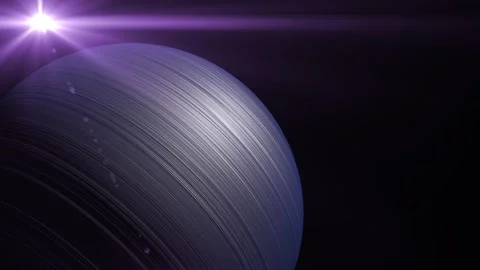 3d Unknown Planet Rotating With His Own Sun On Space 스톡 동영상 283454460