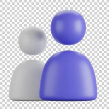 3d User Icon Stock Illustration