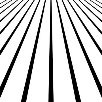3d vanishing, converging lines. Spatial space, zoom lines, perspective backgr Stock Illustration