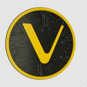 3D Vechain Stock Illustration