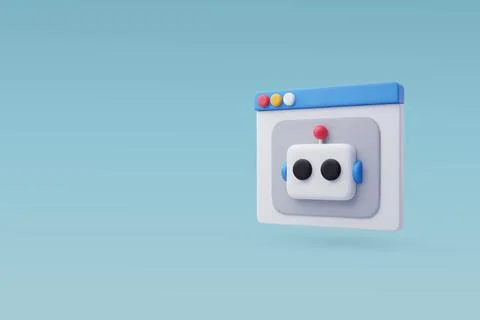 3d Vector Ai program, User Interface scenes for UI,UX application. Stock Illustration