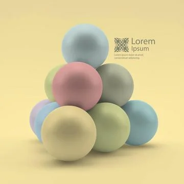 3d vector background. Vector illustration. 3d vector background. Vector il... Stock Photos