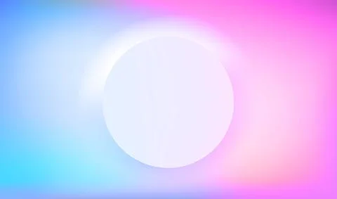 3d vector button. Illustration with holographic effect Illustrazione stock