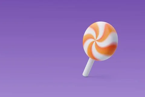 3d Vector Halloween candy, Good for vacation, Halloween concept. Stock Illustration