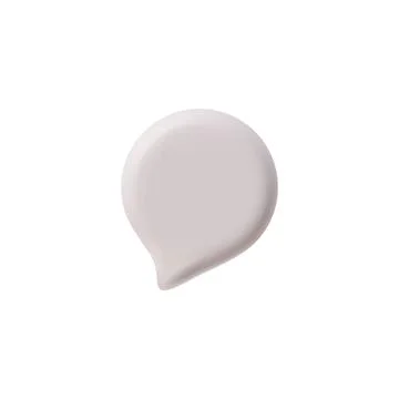 3D vector icon empty speech bubble for SMS and in-app chat on a white background 스톡 일러스트