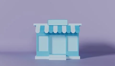 3D vector icon of tubes in laboratory with liquid, representing a house Stock Photos