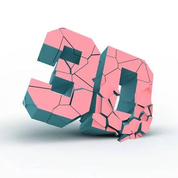 3D. Vector illustration. 3D. Vector illustration. Can be used for design a... Foto stock