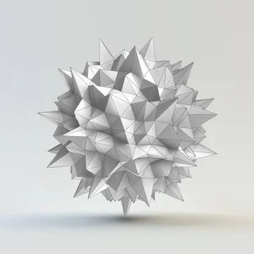3D vector illustration. Abstract background. 3D vector illustration. Abstr... Stock Photos