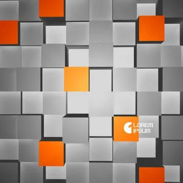 3D vector illustration. Abstract background. 3D vector illustration. Abstr... Stock Photos