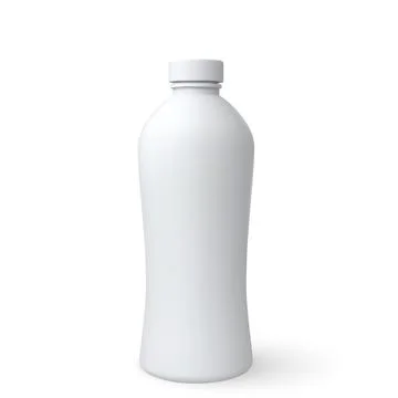 3D vector mockup of yogurt, juice or milk dairy drink products package Stock Illustration