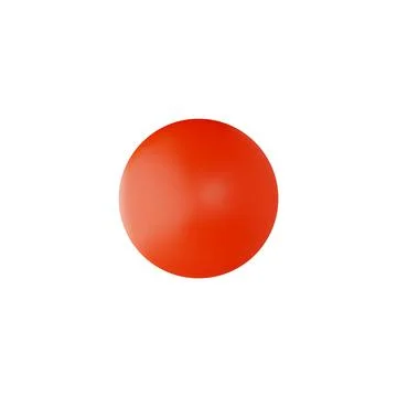 3D vector red stop sign. Realistic road sign, isolated. Stock Illustration